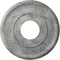 Ekena Millwork Bradford Medallion (Canopies up to 6 5/8"), 12 1/2"OD x 3 7/8"ID x 3/4"P, Ultra Pure White Crackle CM12BRUWC - alternate 1